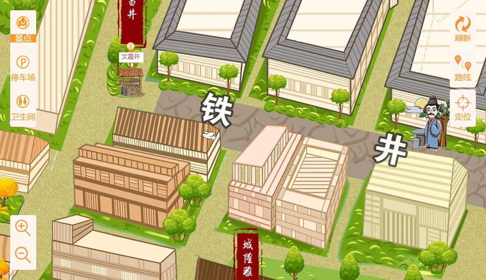 双河智慧景区：手绘地图与语音导览的完美融合